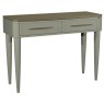 Premier Collection Larsen Scandi Oak & Soft Grey Console Table with Drawer
