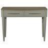 Premier Collection Larsen Scandi Oak & Soft Grey Console Table with Drawer