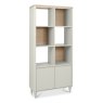 Larsen Scandi Oak & Soft Grey Display Unit