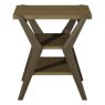 Premier Collection Kristen Oak & Light Weathered Oak Lamp Table