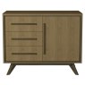 Premier Collection Kristen Oak & Light Weathered Oak Narrow Sideboard