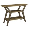 Premier Collection Kristen Oak & Light Weathered Oak Console Table