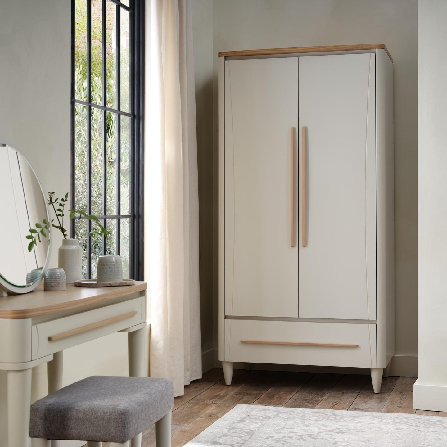 Step into the new season with the Larsen Wardrobe - where timeless design meets seamless storage. You...